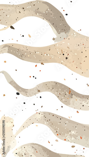 Neutral abstract wavy lines...