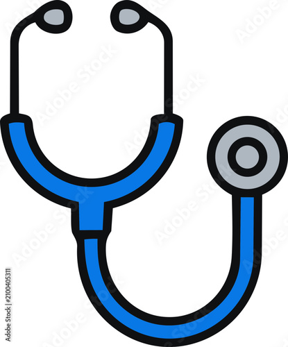Medical Stethoscope Illustration