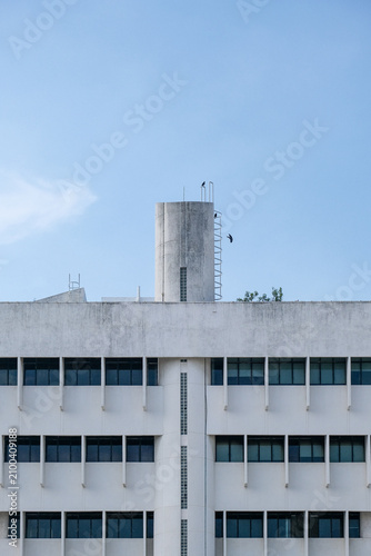 Fotografie Minimalist Modernist Office Building in George Town Penang Malaysia