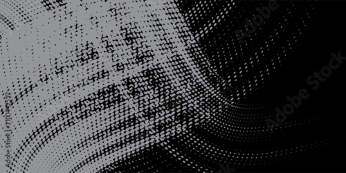 Cuadro en lienzo black grey brush wrap car sticker pattern abstract banner sporty lines black grey color combination grunge brush modern pattern racing motorsport design