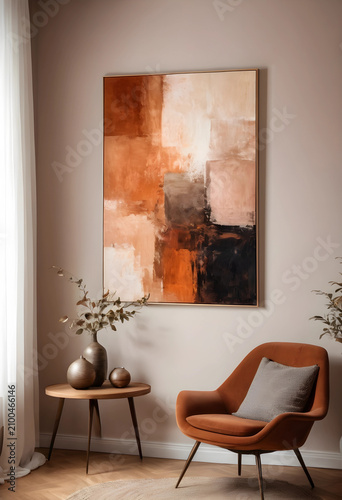 Modern living room interior...