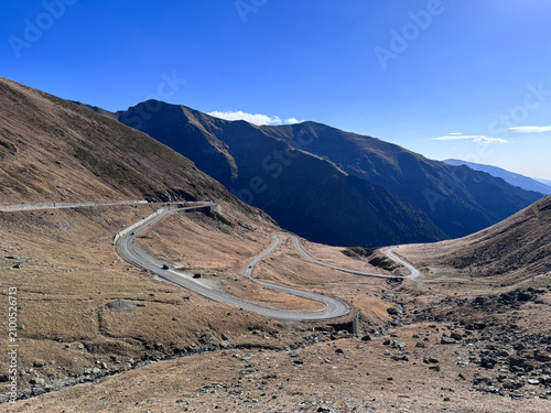 road in the mountains of ladakh