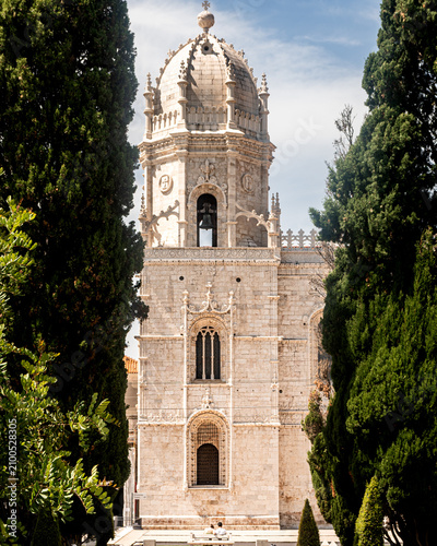 Принти на полотні Ornate Tower of Jeronimos Monastery in Lisbon