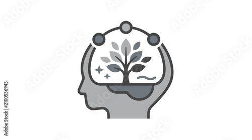 Mindful thinking and creative growth.