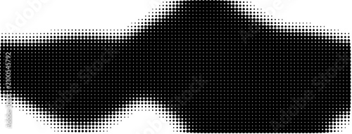 Photos Halftone dots pattern with halftone design dense pattern small black white dots