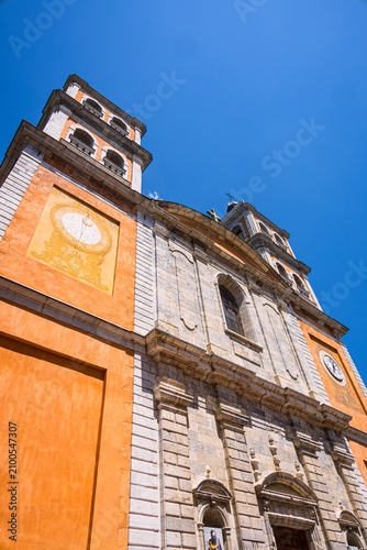 L' église Notre-Dame-et-Saint-Nicolas de La Cité Vauban de Briançon dans les Hautes-Alpes en France