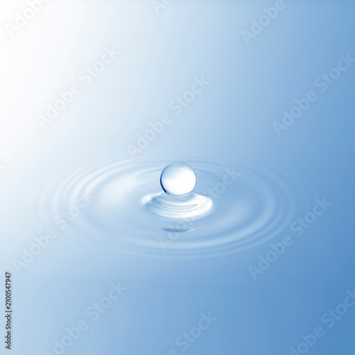 水面の水滴 02