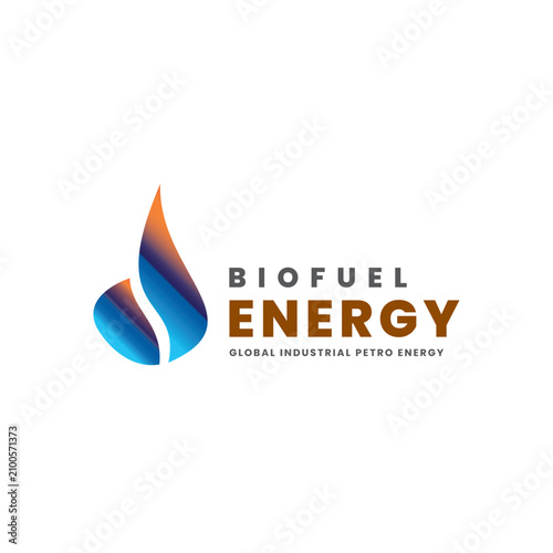 Bio Fuel Power and Energy Logo