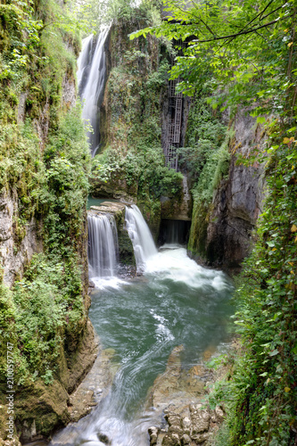 Foto Gorges de la Langouette - Les Planches-en-Montagne dans le département du Jura