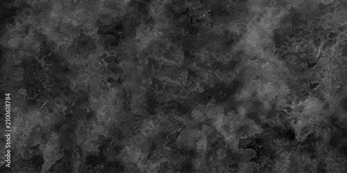 Obraz na płótnie Abstract dark textured background with a chaotic yet harmonious blend of deep grey and black hues, resembling stormy clouds or turbulent water