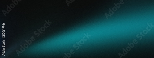 Obraz na płótnie Dark charcoal black and moody teal blue gradient background with diagonal light