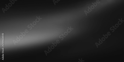Obraz na płótnie A smooth, monochromatic abstract composition featuring a soft, diagonal beam of light cutting through a deep, velvety darkness, creating a minimalist and mysterious atmosphere