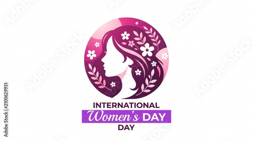 International women's day vector illustration