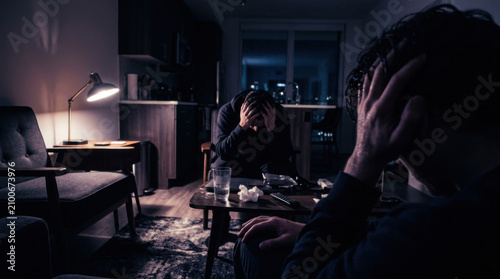 Distressed Individuals Experiencing Mental Anguish During Late Night Hours
