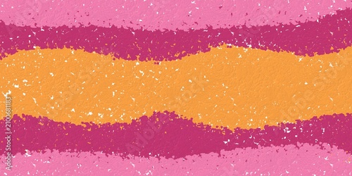 Abstract Grunge Brush Stroke Background with Pink, Orange and Purple Textured Paint