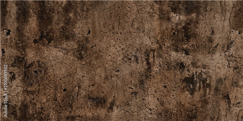 A vintage grunge backdrop featuring a rough brown leather material seamlessly blended with a dirty, aged rusty metal surface and weathered iron textures for a textured steel pattern design
