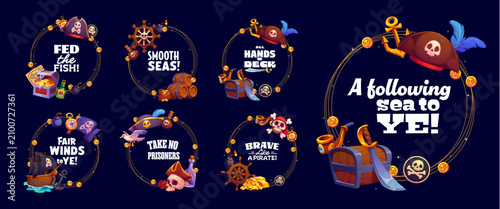 Фотография Pirate party and kids birthday photo booth frame