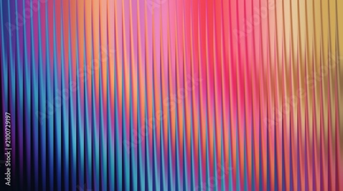 Abstract colorful light streaks in motion blur effect. Vibrant gradient bokeh background with dynamic RGB glow.