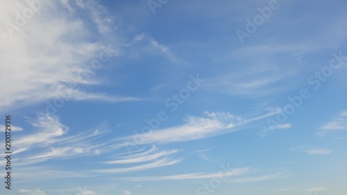 blue sky with clouds