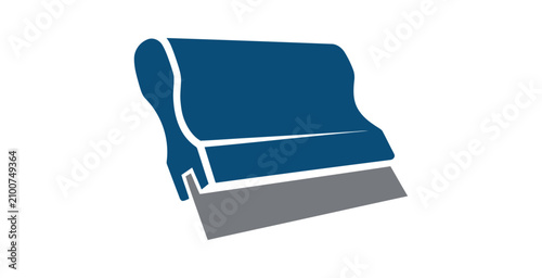 Fényképezés Squeegee Vector Illustration