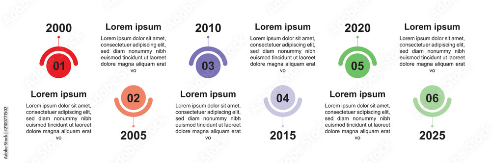 Obraz premium Vector infographic template with 3D paper label, integrated circles. Business concept with 4,8,12 options. For content, diagram, flowchart, steps, timeline infographics, workflow, chart, template.
