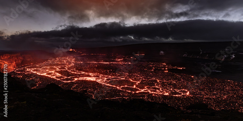 Photos Lava Fountaining Kilauea Hawaii