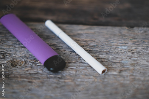 Comparison of disposable e-cigarettes (vapes) and cigarettes