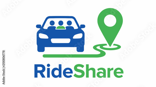 Canvastavla Carpool rideshare logo with car and location pin.