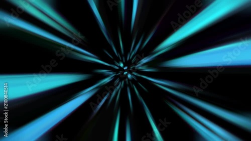 Concentration Lines and Laser Beam Background Video