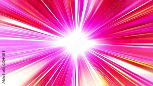 Concentration Lines and Laser Beam Background Video