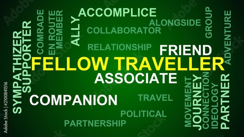 Fellow Traveller Word Cloud