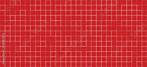 Photos pink, black, blue, green, brown, purple, red and yellow squares gird patten design background
