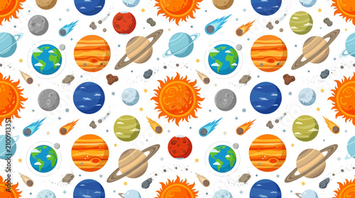 Seamless educational pattern with school supplies and learning equipment icons vector illustration