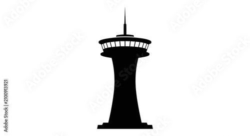 Control Tower Air Traffic Building.