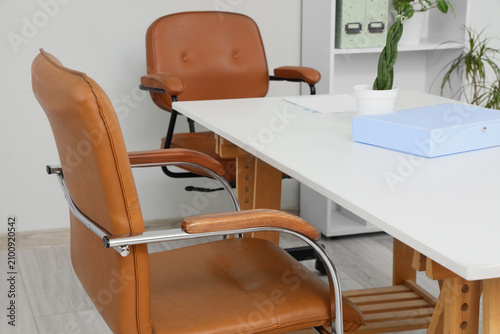 Empty modern office interio...
