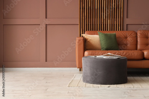 Modern living room interior...
