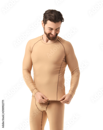 Handsome young man wearing ...