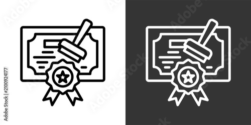 Photos Bequest Black And White Icon Set Collection Pack Vector Illustration