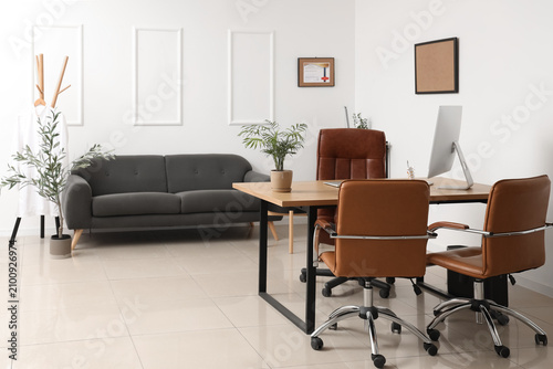 Light interior of doctors o...