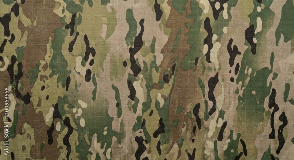 Fototapeta premium Camouflage pattern fabric texture background