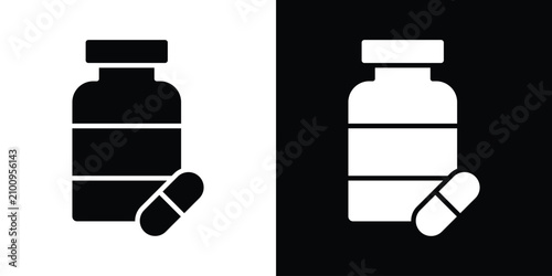 Tableau sur toile Supplement icon
