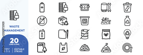 Konstfotografi Zero-Waste Solutions set