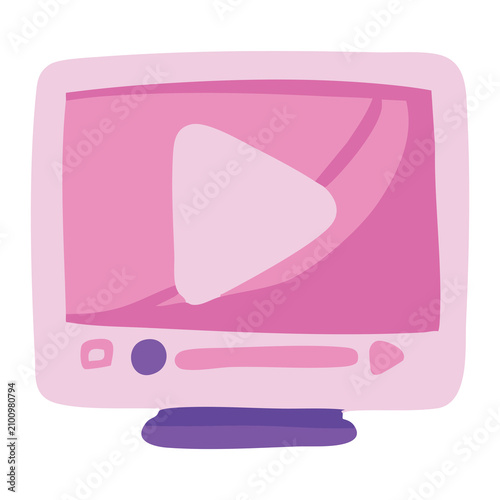 Fotografía Video Player Screen Media Icon