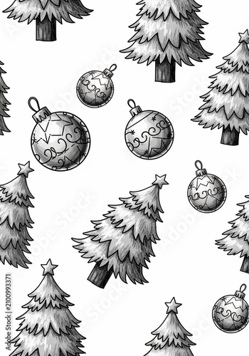Charcoal Evergreen Garland