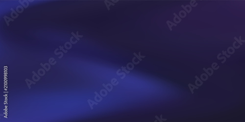 A deep, dark blue background with subtle gradients and flowing curves