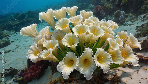 beautiful Sea Lilies photo