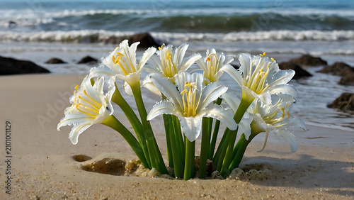 beautiful Sea Lilies photo