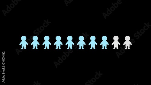 人型グラフ、インフォグラフィック
