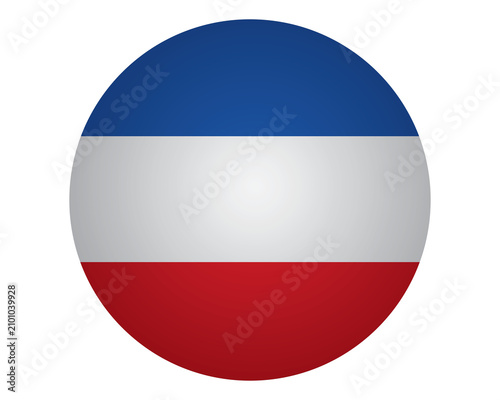 Fotografie Yugoslavia flag icon