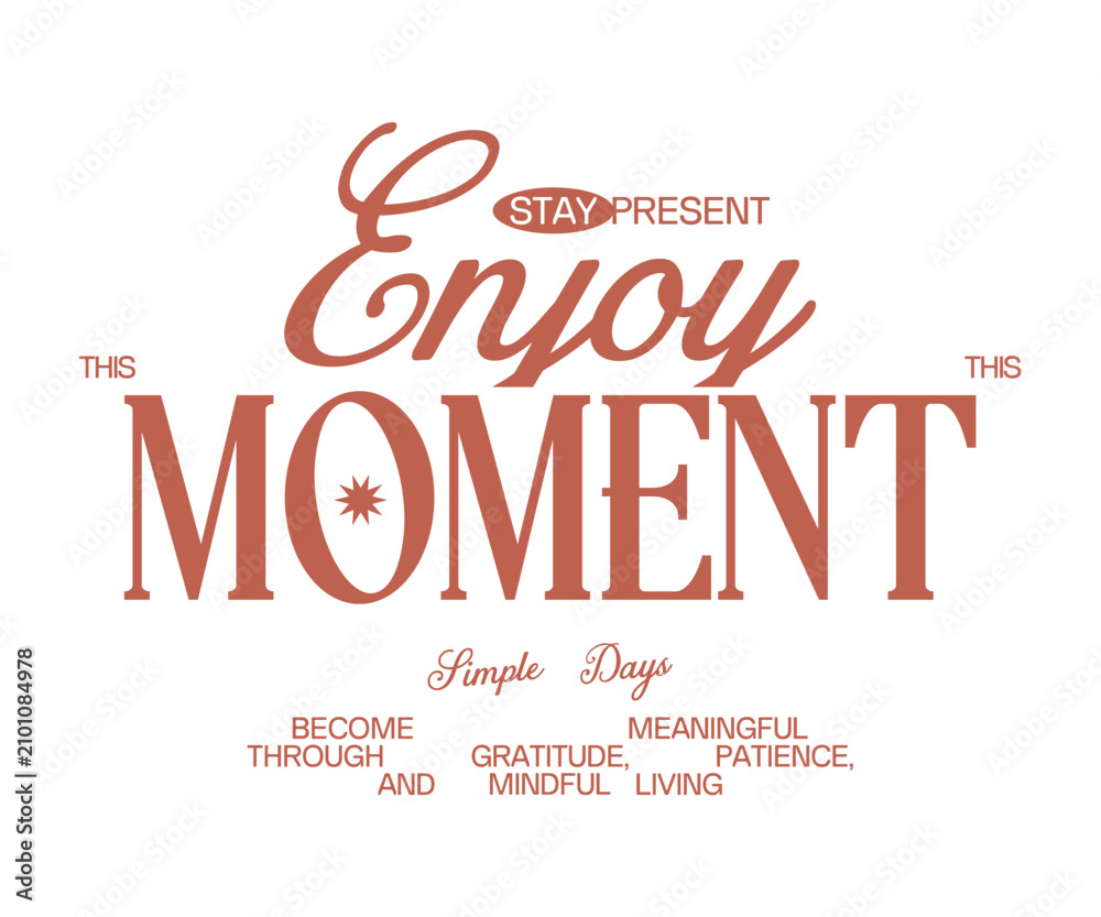 Fototapeta premium Urban Streetwear Typography Quote Vector, Minimal Aesthetic Lettering for T-Shirt, Clothing Brand and Poster Design